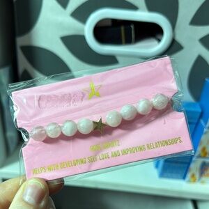 New Jeffree Star Rose Quartz Bracelet